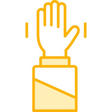 Bir şişe su tutan bir el.