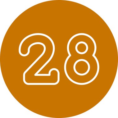 Modern bir simgenin vektör illüstrasyonu