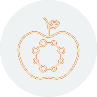 Gıda simgesinin vektör illüstrasyonu