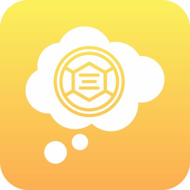 eşsiz para vektör çizgisi simgesi