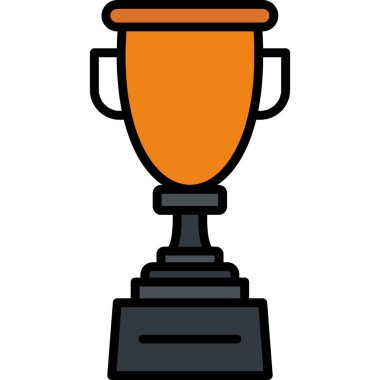 Trophy Kupası izole simgesi