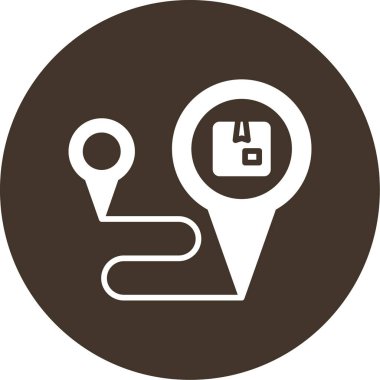 Harita işaretleyici vektör illüstrasyonuName