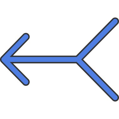 ok simgesi vektör illüstrasyonu