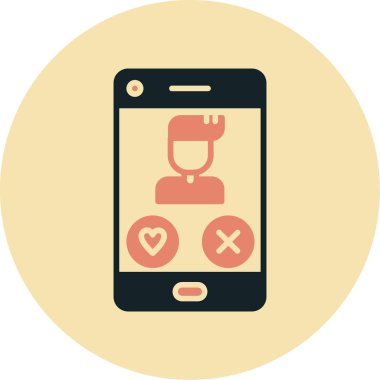 Telefon simgesi vektör illüstrasyonu