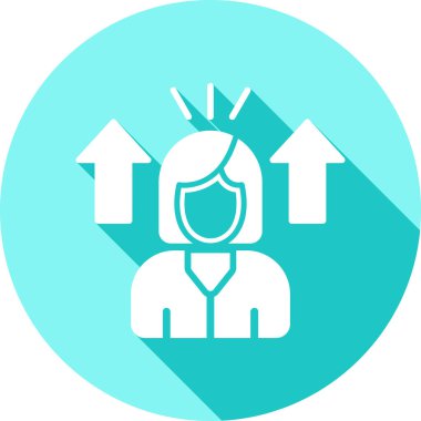 İnsan simgesinin vektör illüstrasyonu