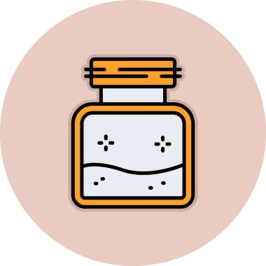 şişe simgesi, modern tasarım vektör çizimi