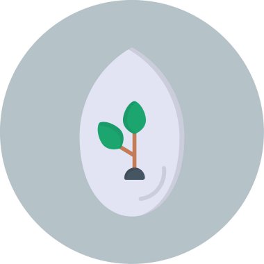 çiçek simgesi vektör illüstrasyonu