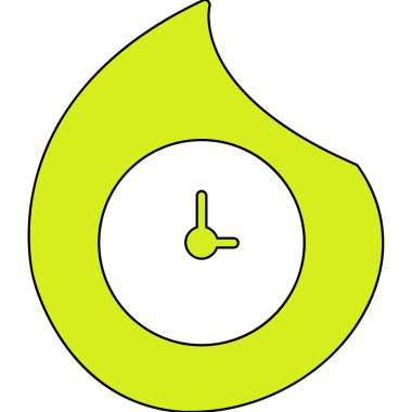 su damlası simgesi, vektör illüstrasyonu