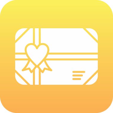 güzel hediye vektör simgesi