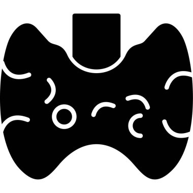 Oyun kumandası simge vektör çizim