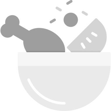 Yiyecek ve içecek ikonu. vektör