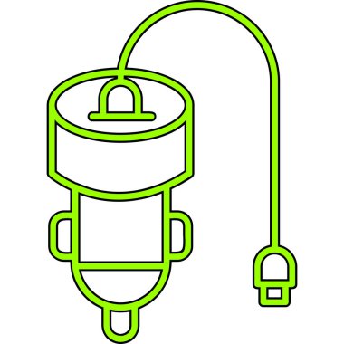 kablo simge vektör çizim