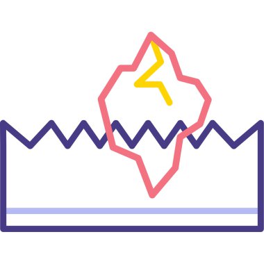 Web renk simgesi. Vektör çizim