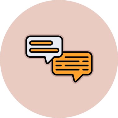 Metin simgesi ile Konuşma Baloncuğu