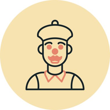 Modern b 'nin vektör illüstrasyonu insanoğlunun ikonundan yoksun