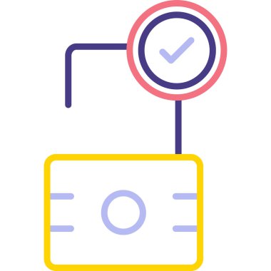 seo modern simgesinin vektör illüstrasyonu