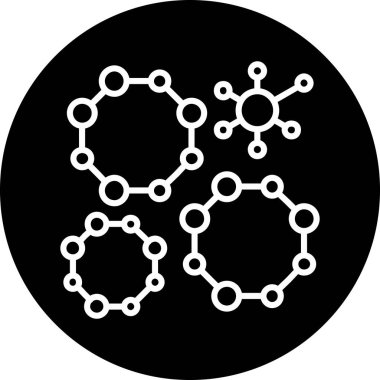 Bir grup insanın vektör çizimi