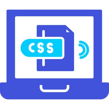 Web tasarım vektör renk çizgisi simgesi