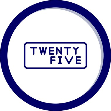 24 saat simgesi, vektör çizimi tasarımı