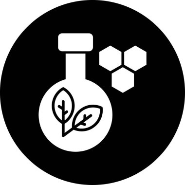 Bir matara simgesinin vektör illüstrasyonu