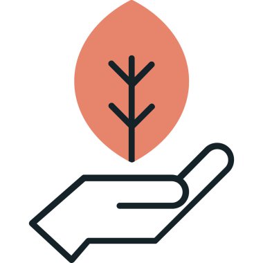 ağaç simgesi vektör illüstrasyonu