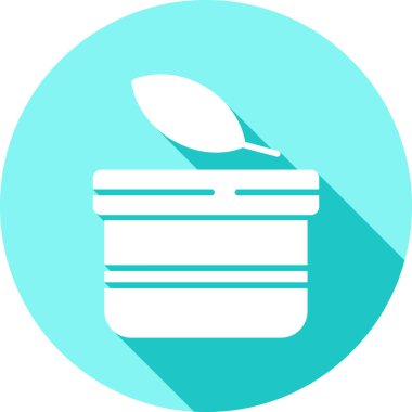 Gıda simgesinin vektör illüstrasyonu