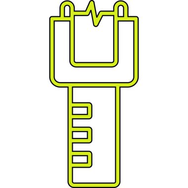 Seo ve teknoloji simgesinin vektör illüstrasyonu