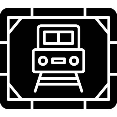 Bilgisayar. Web simgesi basit illüstrasyon