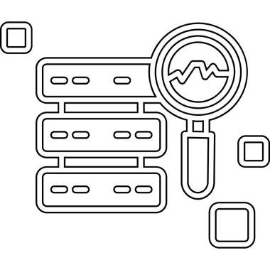 devre kartı vektör illüstrasyon tasarımı ile veri analiz teknolojisi