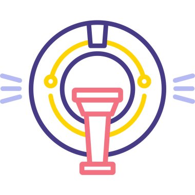 Modern bir simgenin vektör illüstrasyonu