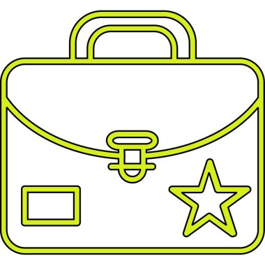briefcase vector icon design