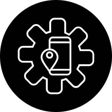 seo modern simgesinin vektör illüstrasyonu