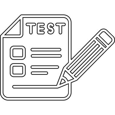 Test sonucu simgesi, özet biçimi