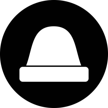 Diyafram ağ simgesi, vektör illüstrasyonu