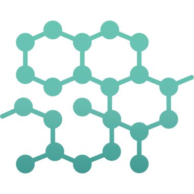 DNA web simgesi, vektör çizim