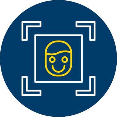 İnsan simgesinin vektör illüstrasyonu