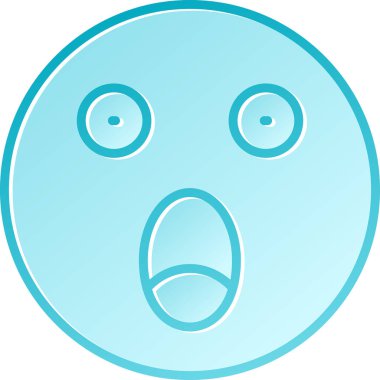 emoji. Web simgesi basit illüstrasyon