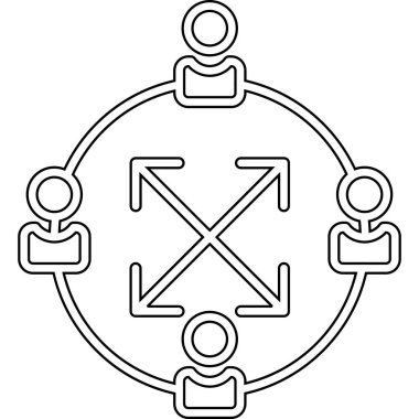 topluluk insan grubu simgesi