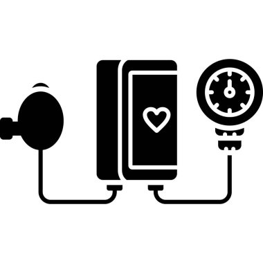 mobil ve akıllı telefon vektör simgesine sahip kalp