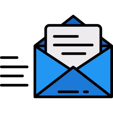 e- posta iletisi renk simgesi