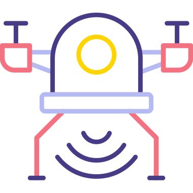 Kask simgesi vektör çizimi çizimi