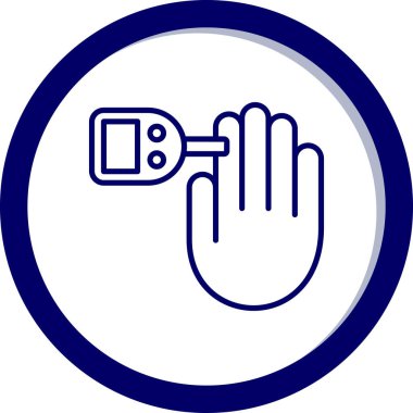 Fareyle el ele. Web simgesi