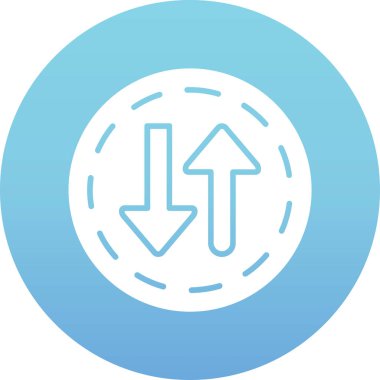 Ok. Web simgesi basit illüstrasyon