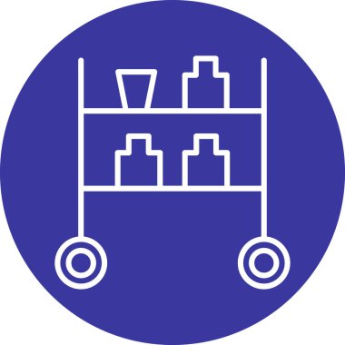 Gıda simgesinin vektör illüstrasyonu