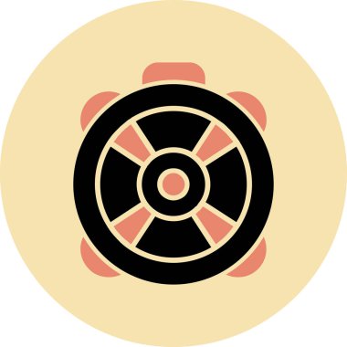 fan simgesi vektör illüstrasyonu