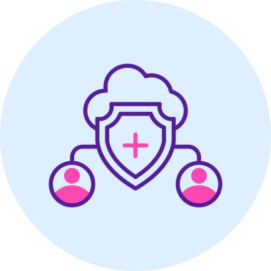 ağ web simgesi, vektör çizim