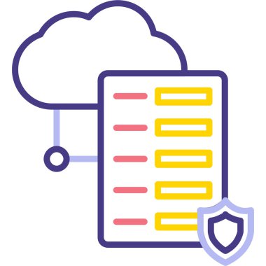 Bulut deposu. Basit tasarım