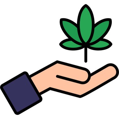 Elimde bir yaprak tutuyordum.