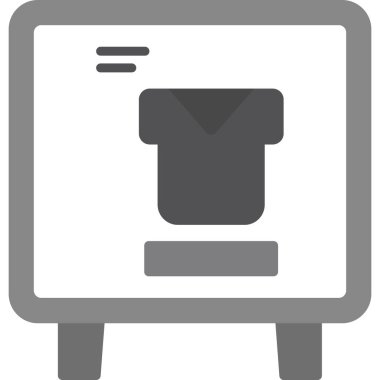 yazıcı web simgesi basit tasarım