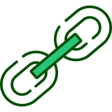 vector illustration of a chain